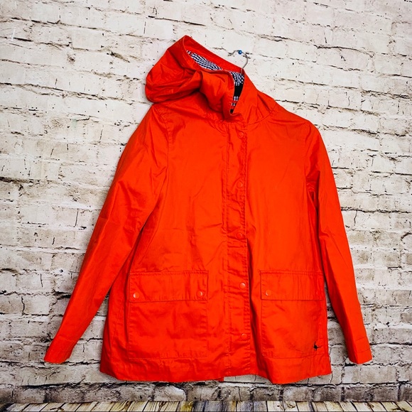 Jack Wills Orange Jacket SZ 8 - Picture 1 of 11